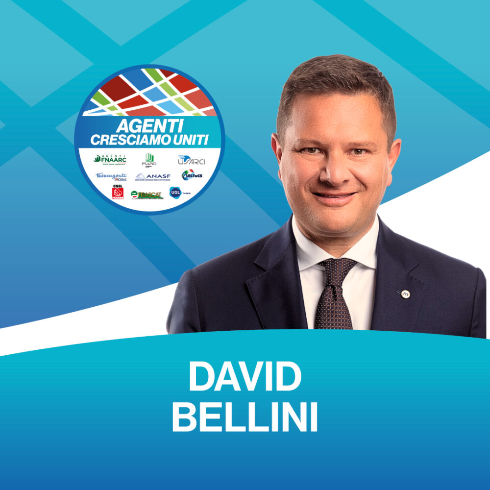 David Bellini Candidato Agenti cresciamo Uniti Enasarco
