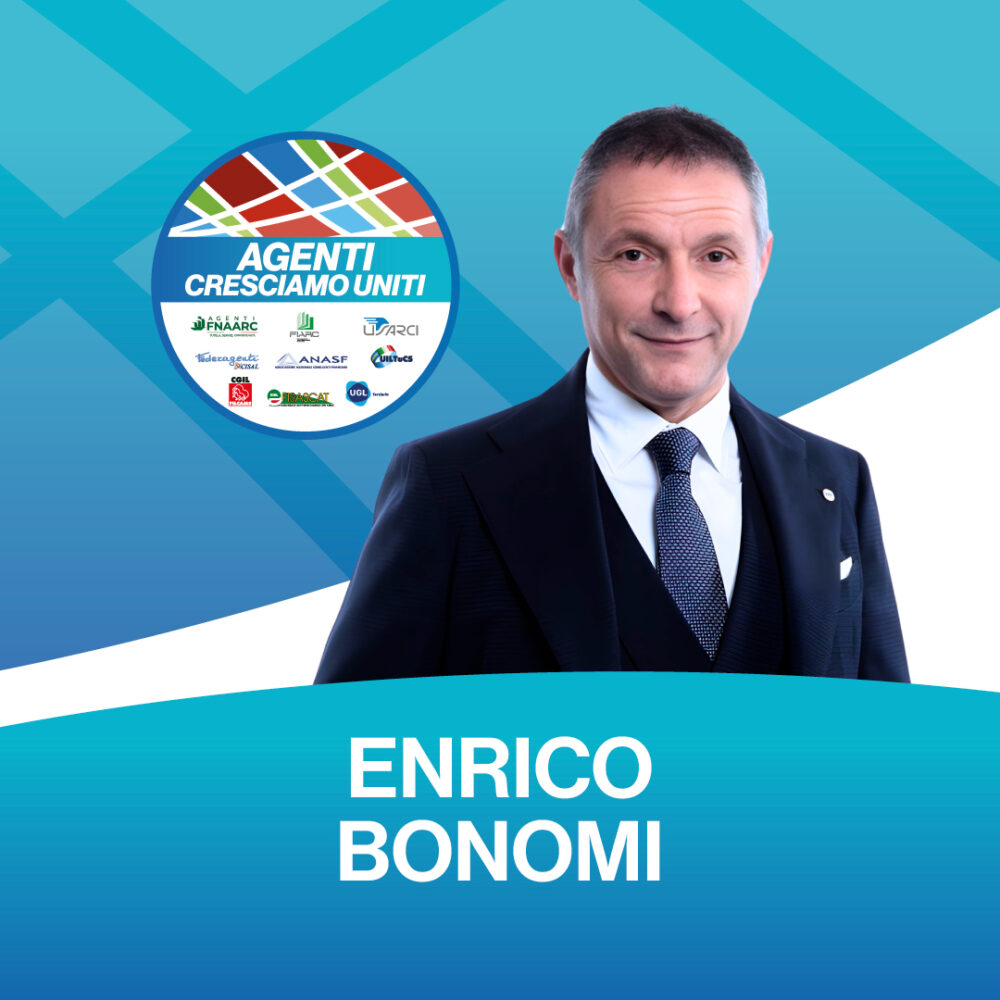 Enrico Bonomi Candidato Agenti cresciamo Uniti Enasarco